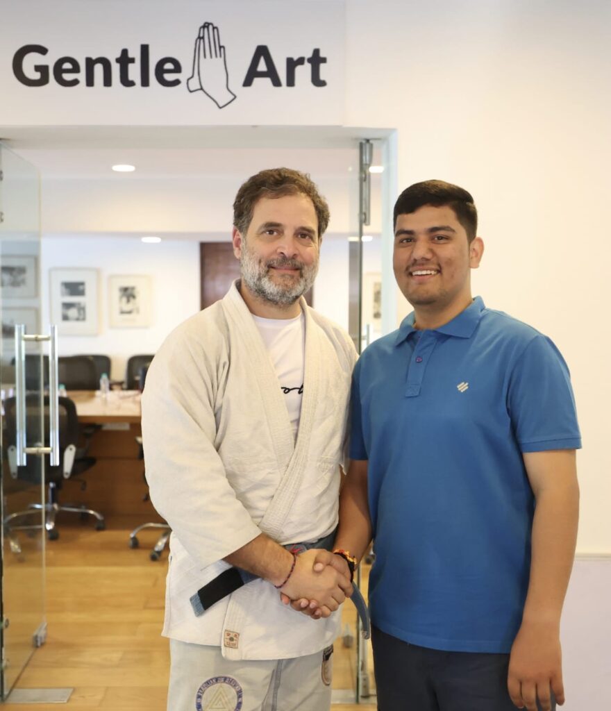 राहुल गांधी से मिले राष्ट्रीय सोशल मीडिया संयोजक गौतम नौटियाल