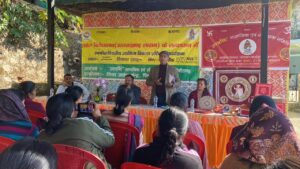 इक्कीस दिवसीय लोक कला-ऐपण के प्रशिक्षण कार्यक्रम का शुभारंभ, 12 दिसंबर से एक जनवरी 2026 तक चलेगा