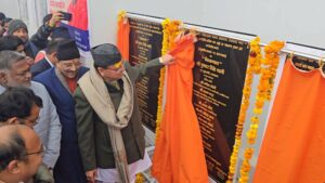 मुख्यमंत्री ने खटीमा में किया 33 करोड़ 36 लाख 49 हजार की 9 विकास योजनाओं का लोकार्पण व शिलान्यास