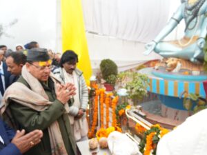 मुख्यमंत्री ने उत्तरायणी मेले का फीता काटकर किया शुभारम्भ