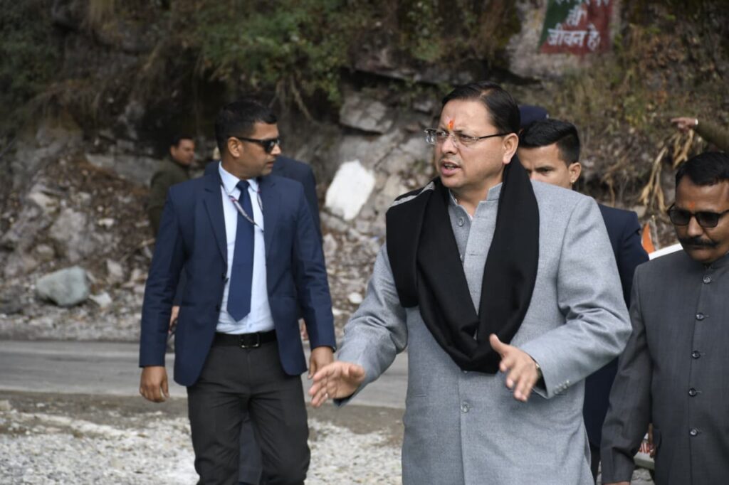 मुख्यमंत्री ने किया कैंचीधाम बाईपास का स्थलीय निरीक्षण, यात्रा सीजन से पूर्व कार्य पूर्ण करने के निर्देश