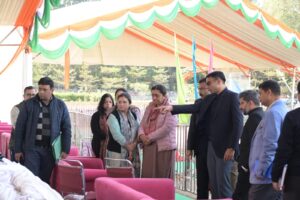 गणतंत्र दिवस की देहरादून में सभी तैयारियाँ पूरी, डीएम-एसएसपी ने कार्यक्रम स्थल का किया निरीक्षण 