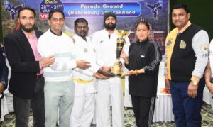 खेल मंत्री रेखा आर्या ने नेशनल पेंचक सिलाट चैंपियनशिप के विजेताओं को किया सम्मानित