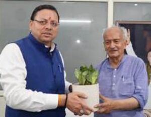 पूर्व मुख्यमंत्री व महाराष्ट्र के पूर्व राज्यपाल कोश्यारी को पद्म भूषण से सम्मानित