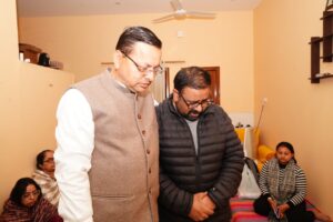 मुख्यमंत्री ने पत्रकार अनुपम त्रिवेदी की माता गीता त्रिवेदी के निधन पर शोक व्यक्त किया