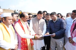 उत्तराखंड: महिला स्पोर्ट्स कॉलेज का मुख्यमंत्री ने किया स्थलीय निरीक्षण