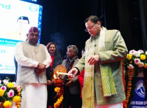 ‘शी फॉर स्टेम उत्तराखण्ड’ विषय पर आयोजित कार्यशाला में पहुंचे सीएम धामी