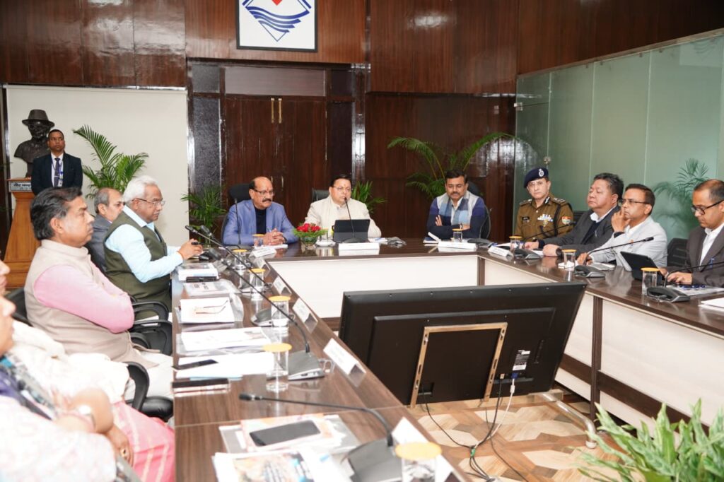 मुख्यमंत्री ने की कुम्भ मेला-2027 की तैयारियों की समीक्षा
