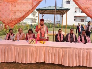 भाजपा प्रदेश मुख्यालय समेत बूथ स्तर पर पीएम के मन की बात को सुना