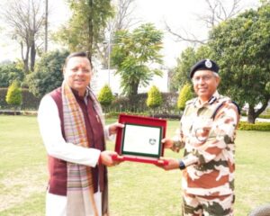 मुख्यमंत्री धामी से मिले डीजी आईटीबीपी