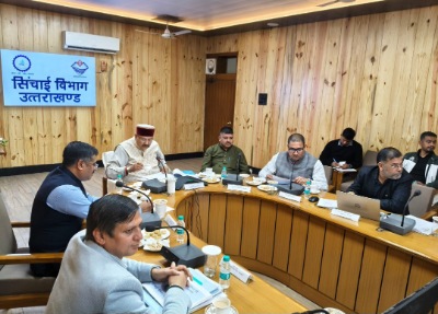 सिंचाई एवं लघु सिंचाई विभाग की समीक्षा बैठक में सिंचाई मंत्री ने दिए महत्वपूर्ण निर्देश