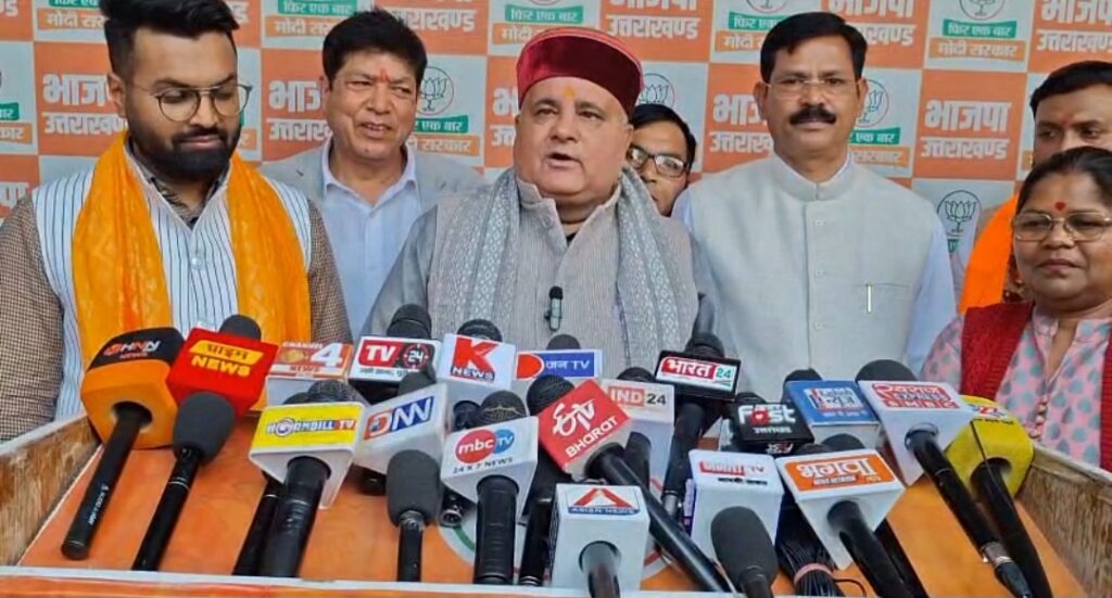 भाजपा का लगातार बढ़ रहा कुटुंब, कांग्रेस को डैमेज के कंट्रोल की जरूरत : भट्ट