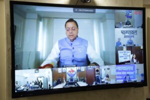 मुख्यमंत्री ने किया राजस्व लोक अदालत का शुभारम्भ