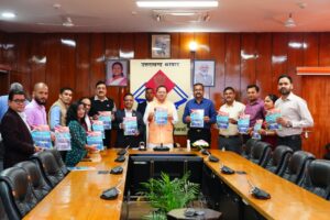 मुख्यमंत्री ने प्रकाशित स्मारिका “प्रयास बेहतर कल के लिए” का  किया विमोचन 