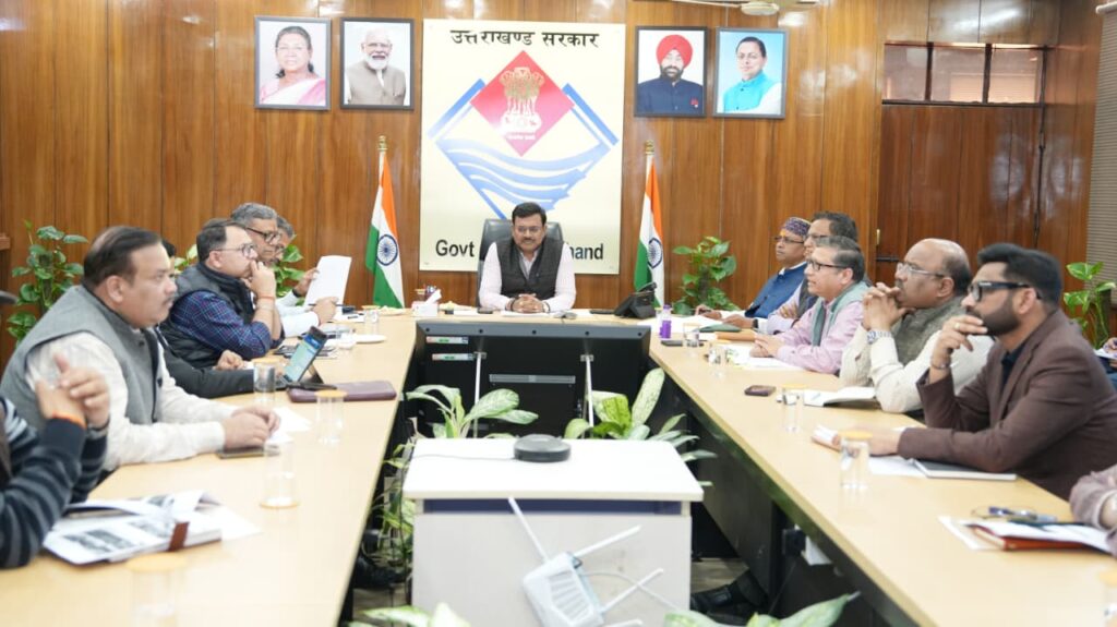 उत्तराखंड CAMPA परियोजना संचालन समिति की 12वीं बैठक सम्पन्न