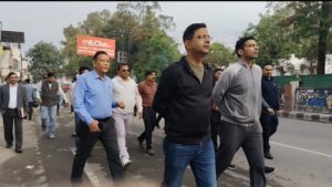 सचिव लोनिवि पंकज पाण्डेय ने विभिन्न प्रमुख स्थलों का किया निरीक्षण