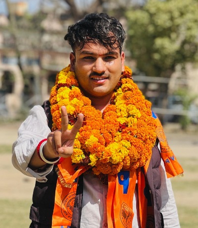 देहरादून: डीएवी (पी.जी.) कॉलेज में अखिल भारतीय विद्यार्थी परिषद के इकाई अध्यक्ष बने सचिन नेगी