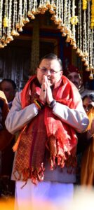 बाबा केदारनाथ के कपाट खुलने पर धाम पहुंचे मुख्यमंत्री, प्रदेश की सुख-समृद्धि की कामना की