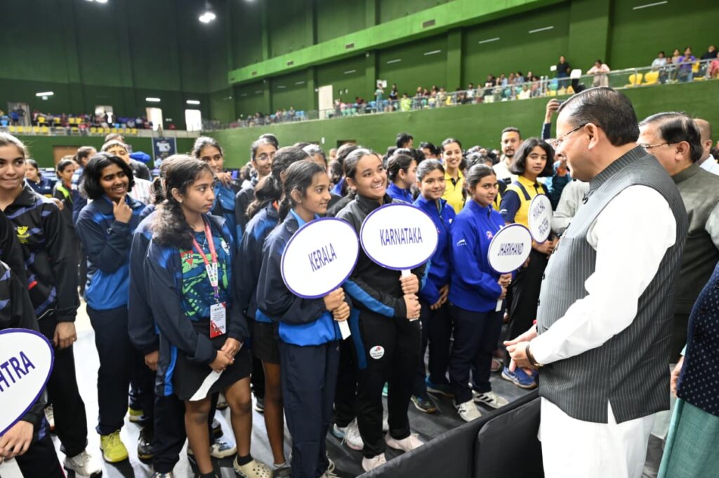 मुख्यमंत्री ने 87वें इंटर स्टेट जूनियर एवं यूथ नेशनल टेबल टेनिस चैंपियनशिप का किया शुभारंभ