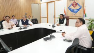 मुख्य सचिव ने ली फॉरेस्ट फायर की रोकथाम को लेकर उच्चाधिकारियों के साथ बैठक