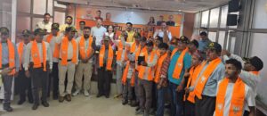 बड़ी संख्या में सीमांत क्षेत्र पूर्व सैनिकों ने भाजपा ज्वाइन की