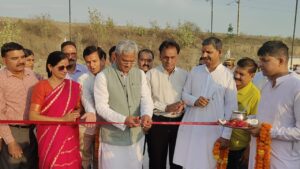 हरिद्वार सांसद त्रिवेंद्र सिंह रावत ने खांड गाँव में सड़क का किया लोकार्पण 