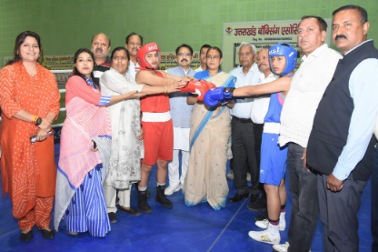 खेल मंत्री रेखा आर्या ने किया बॉक्सिंग प्रतियोगिता का समापन