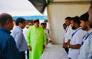 महाराज ने ऋषिकुल मैदान में बनाए गए यात्री पंजीकरण केंद्र का किया निरीक्षण, लिया व्यवस्थाओं का जायजा