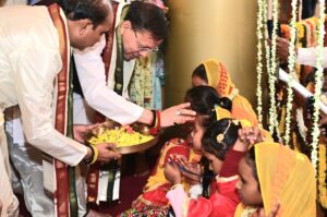डोल आश्रम में मुख्यमंत्री ने श्री पीठम स्थापना महोत्सव में किया प्रतिभाग