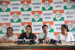 महिला कांग्रेस ने चम्पावत प्रकरण को लेकर सरकार और पुलिस की कार्यप्रणाली पर उठाए गंभीर सवाल