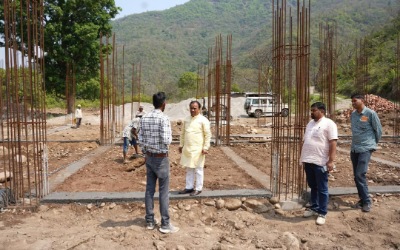 पॉलिटेक्निक कॉलेज सतपुली के निर्माण कार्यों का भी लिया जायजा, अधिकारियों को दिये जरूरी निर्देश