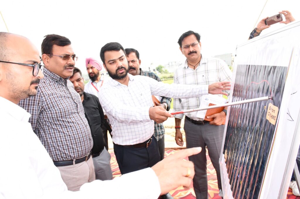 मुख्य सचिव ने काशीपुर में  सिडकुल द्वारा निर्माणाधीन कार्यों का किया स्थलीय निरीक्षण