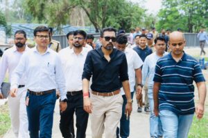 राष्ट्रपति दौराः ग्राउंड जीरो पर उतरे डीएम, ‘आशियाना’ और ’निकेतन’ का स्थलीय निरीक्षण कर परखीं व्यवस्थाएं