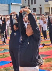 भाजपा ने मंडल स्तर पर जनसहभागिता के साथ मनाया 12वाँ अंतर्राष्ट्रीय योग दिवस