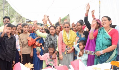 सुनियाकोट-ओलिया मोटर मार्ग का शुभारंभ, गांववासी बोले, दशकों पुराना सपना हुआ साकार