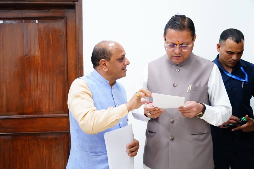 उत्तरकाशी के चिन्यालीसौड़ मे खुलेगा सेंट्रल स्कूल, सीएम ने दिया आश्वासन: चौहान