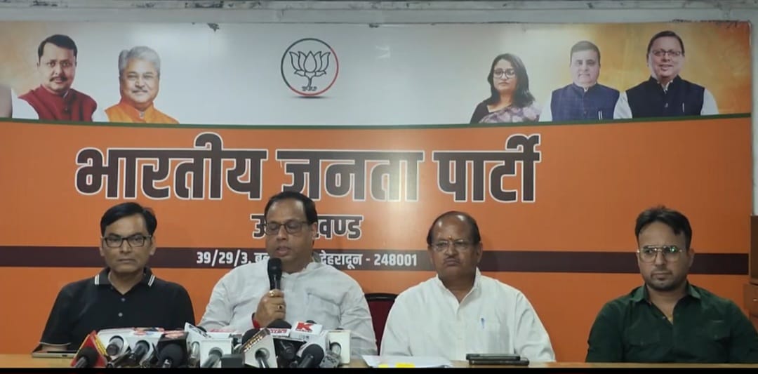 गोदियाल के अनर्गल आरोप, कांग्रेस के शर्मनाक कृत्यों से ध्यान भटकाने की कोशिश: द्विवेदी