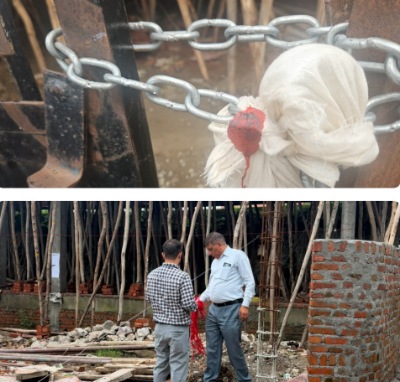अवैध निर्माण पर एमडीडीए का एक्शन: देहरादून और ऋषिकेश में दो निर्माण सील