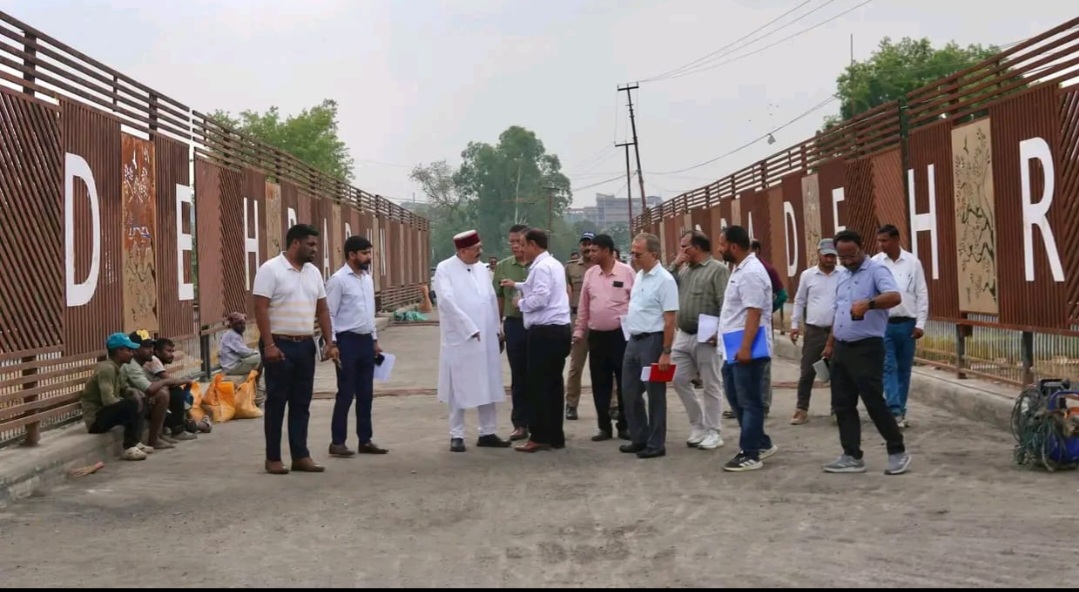 टौंस नदी पर बने पुल के एप्रोच मार्ग धंसने का लोनिवि मंत्री ने लिया संज्ञान