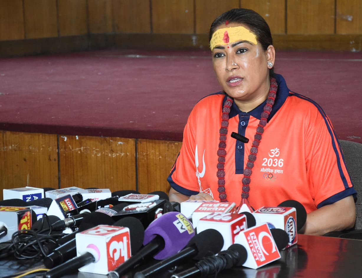 2036 ओलंपिक मेजबानी का संकल्प लेकर कावड़ उठाएंगी रेखा आर्या
