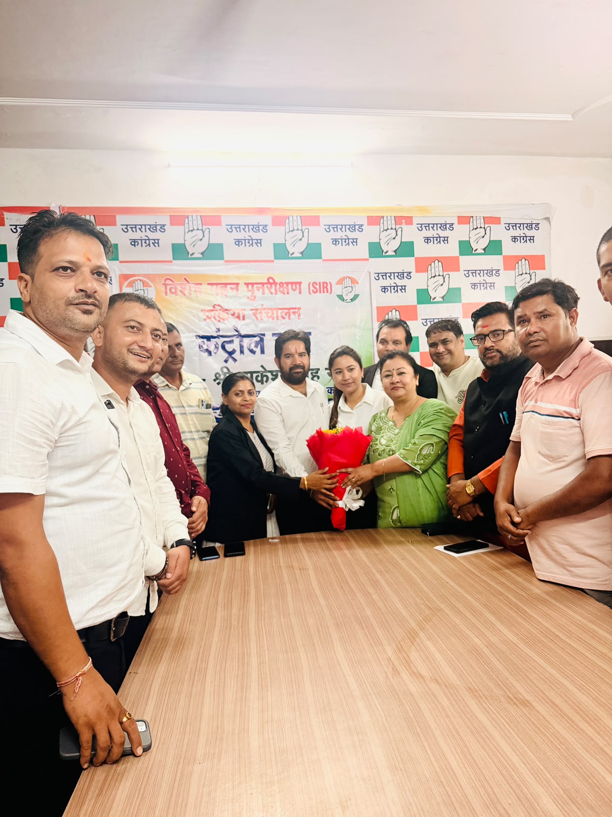 एसआईआर प्रक्रिया की निगरानी के लिए प्रदेश कांग्रेस मुख्यालय में कंट्रोल रूम का शुभारंभ