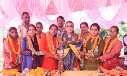 सोमेश्वर में कैबिनेट मंत्री रेखा आर्या ने की विकास योजनाओं की घोषणा, राम कथा व आयुष भंडारे में लिया भाग
