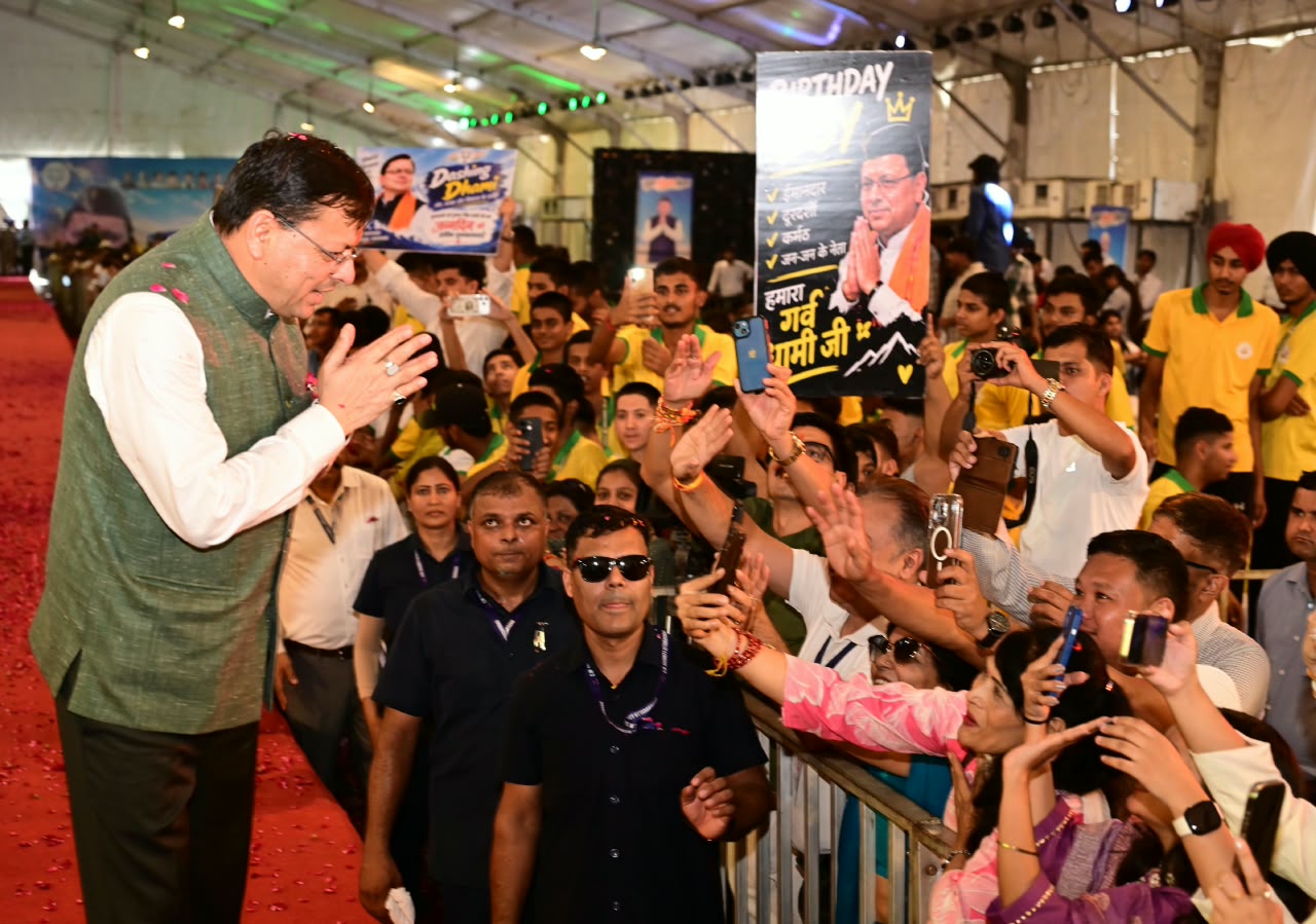 युवा शक्ति विकसित और आत्मनिर्भर उत्तराखण्ड के निर्माण की प्रमुख आधारशिला: मुख्यमंत्री