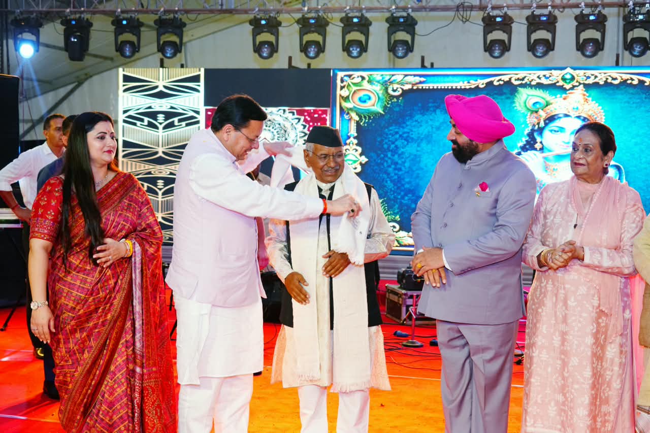 जन्माष्टमी पर पुलिस लाइन देहरादून में आयोजित कार्यक्रम में मुख्यमंत्री ने किया प्रतिभाग