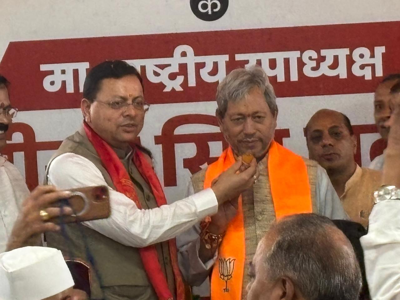 कर्मठ मुख्यमंत्री के नेतृत्व मे आगे बढ़ रहा राज्य, हैट्रिक निश्चित: तीरथ सिंह रावत