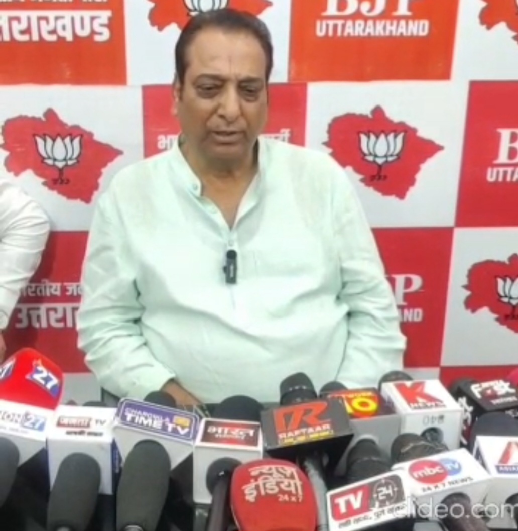 हल्द्वानी शुद्धिकरण विवाद में FIR को कांग्रेस न बनाए राजनीतिक हथियार : विनोद चमोली