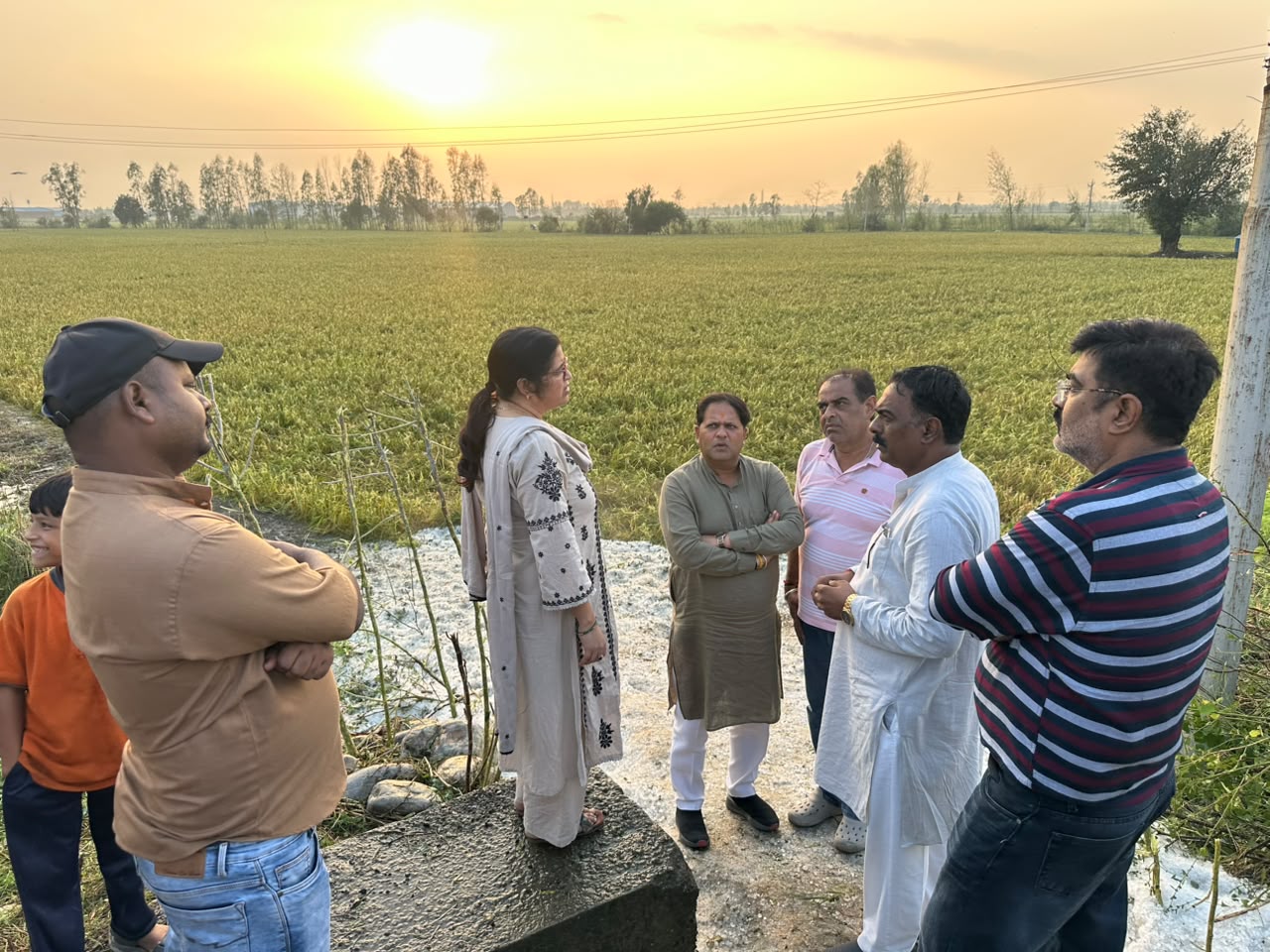 किसानों को मुआवजा और पैकेज दिलाने की पहल करेंगे महापौर विकास शर्मा