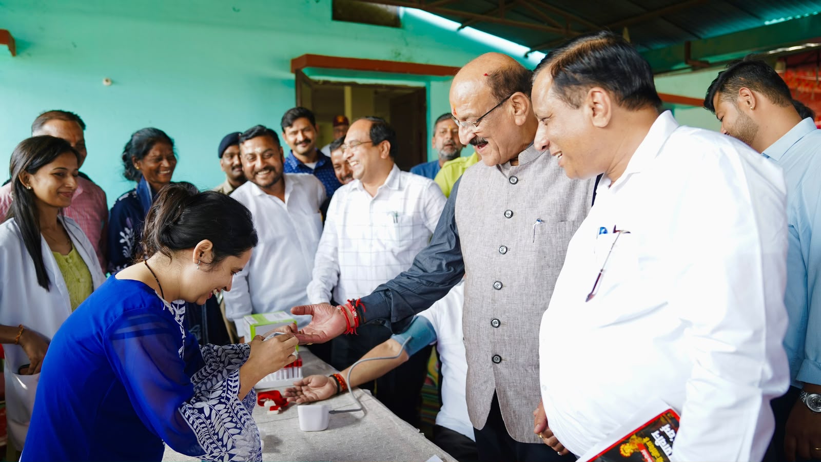 सेवा संकल्प अभियान के तहत रायपुर विधानसभा में आयोजित बहुउद्देशीय शिविर में मुख्यमंत्री ने किया प्रतिभाग
