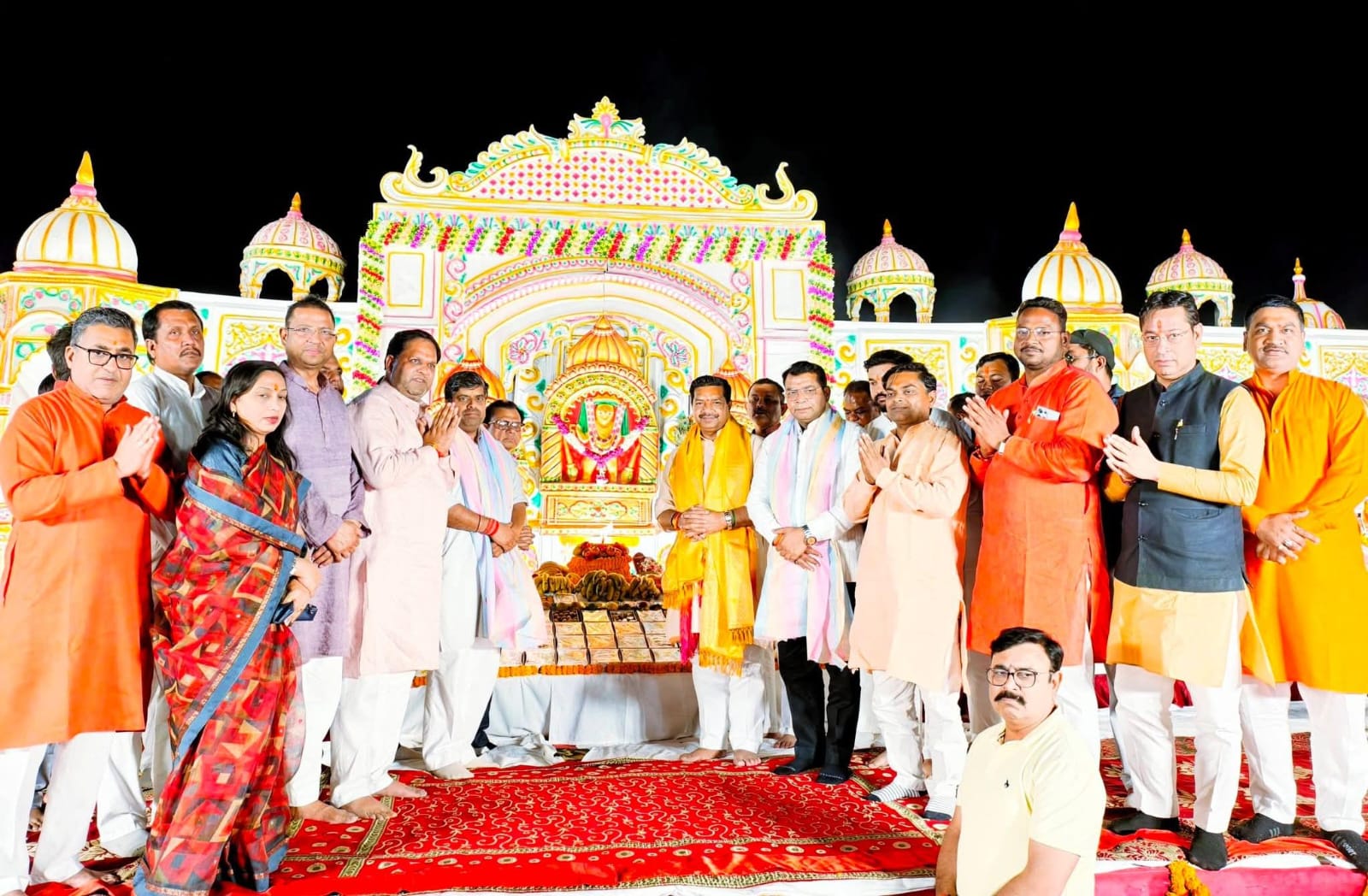 रुद्रपुर: नीलकंठ धाम का नवरात्र उत्सव की धूम 