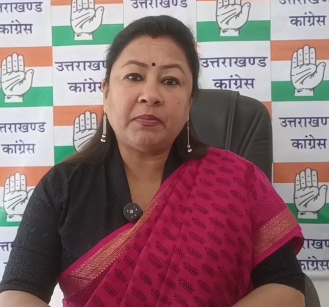 उर्मिला सनावर की गिरफ्तारी पर कांग्रेस नेत्री दसौनी ने उठाए सवाल